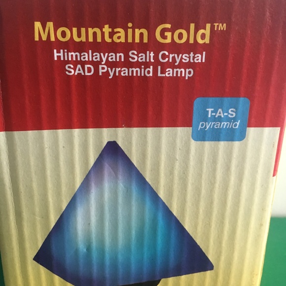 Pyramid Himalayan Salt Lamp - Picture 3 of 6